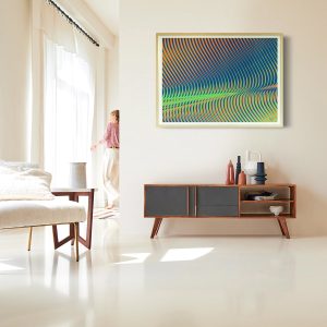 Tsunami | Acrílico sobre papel acuarela Arches, 82 x 62 cm. Miguel Ángel Lozano Bonora.