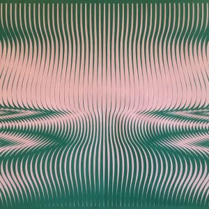 Aurora boreal | Acrílico sobre papel acuarela Arches, 98 x 68 cm. Miguel Ángel Lozano Bonora.