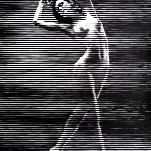 Bailarina | Acrílico sobre papel acuarela Arches, 76 x 56 cm. Miguel Ángel Lozano Bonora.
