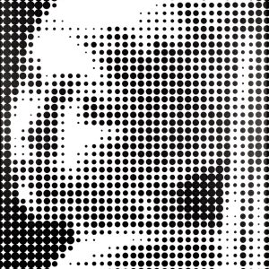 Barroco atómico | Acrílico sobre papel estucado, 100 x 70 cm. Miguel Ángel Lozano Bonora.