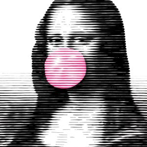 Bubble gum 08 | Acrílico sobre papel acuarela Arches, 40 x 30 cm. Miguel Ángel Lozano Bonora.