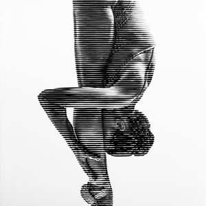 Danza 01 | Acrílico sobre papel acuarela Arches, 76 x 56 cm. Miguel Ángel Lozano Bonora.