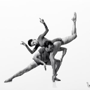 Danza | Acrílico sobre papel acuarela Arches, 76 x 56 cm. Miguel Ángel Lozano Bonora.