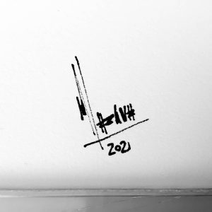 ¿Has sido tu? 16 | Acrílico sobre papel acuarela Arches, 30 x 40 cm. Miguel Ángel Lozano Bonora.