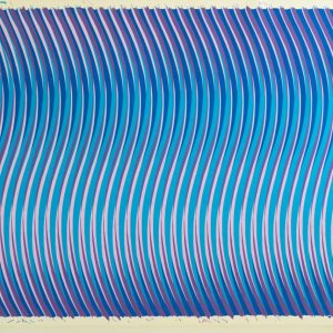 Arlequín 2 | Acrílico sobre papel acuarela Arches, 98 x 68 cm. Miguel Ángel Lozano Bonora.
