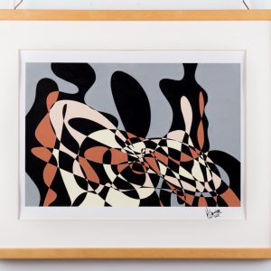 Africa 10 | Acrílico sobre papel acuarela Arches, 30 x 40 cm. Miguel Ángel Lozano Bonora.