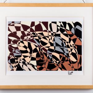 Africa 13 | Acrílico sobre papel acuarela Arches, 30 x 40 cm. Miguel Ángel Lozano Bonora.