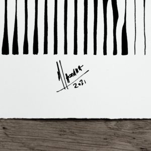 Smart burger | Acrílico sobre papel acuarela Arches, 56 x 76 cm. Miguel Ángel Lozano Bonora.