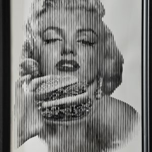 Pop burger 01 | Acrílico sobre papel acuarela Arches, 56 x 76 cm. Miguel Ángel Lozano Bonora.
