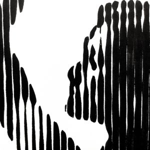 Equilibrio 09 | Acrílico sobre papel acuarela Arches, 76 x 56 cm. Miguel Ángel Lozano Bonora.