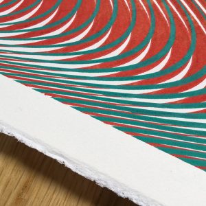 Diapasón II | Acrílico sobre papel acuarela Arches, 76 x 56 cm. Miguel Ángel Lozano Bonora.