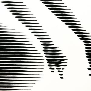 Bailarina V | Acrílico sobre papel acuarela Arches, 76 x 56 cm. Miguel Ángel Lozano Bonora.