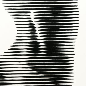 Bailarina VI | Acrílico sobre papel acuarela Arches, 76 x 56 cm. Miguel Ángel Lozano Bonora.