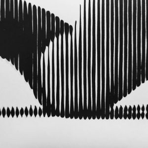 El descanso | Acrílico sobre papel acuarela Arches, 70 x 24 cm. Miguel Ángel Lozano Bonora.
