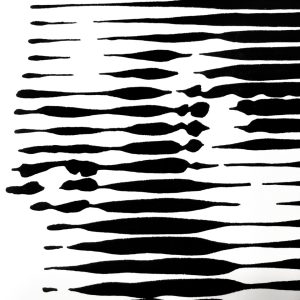 Black pearl | Acrílico sobre papel acuarela Arches, 100 x 70 cm. Miguel Ángel Lozano Bonora.