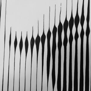 El beso | Acrílico sobre papel acuarela Arches, 100 x 54 cm. Miguel Ángel Lozano Bonora.