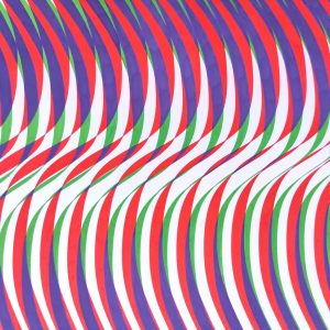 Distorsión cromática | Acrílico sobre papel acuarela Arches, 75 x 55 cm. Miguel Ángel Lozano Bonora.
