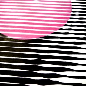 Bubble gum 10 | Acrílico sobre papel acuarela Arches, 40 x 30 cm. Miguel Ángel Lozano Bonora.