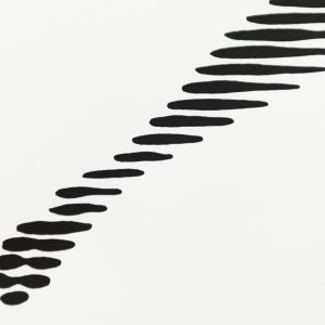 Simetría Nº02 | Acrílico sobre papel acuarela Arches, 76 x 56 cm. Miguel Ángel Lozano Bonora.