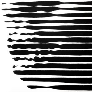 Black pearl | Acrílico sobre papel acuarela Arches, 100 x 70 cm. Miguel Ángel Lozano Bonora.