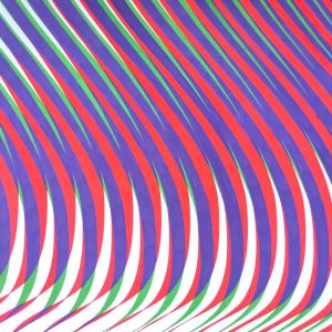 Distorsión cromática | Acrílico sobre papel acuarela Arches, 75 x 55 cm. Miguel Ángel Lozano Bonora.