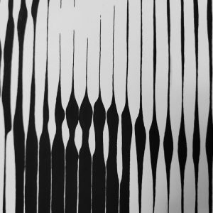 El beso | Acrílico sobre papel acuarela Arches, 100 x 54 cm. Miguel Ángel Lozano Bonora.