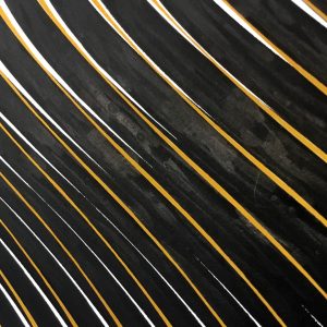 Zonda II | Acrílico sobre papel acuarela Arches, 76 x 56 cm. Miguel Ángel Lozano Bonora.