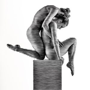 La unión | Acrílico sobre papel acuarela Arches, 76 x 56 cm. Miguel Ángel Lozano Bonora.