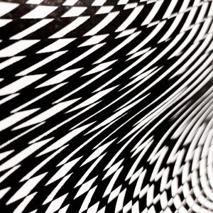 Distorsión | Acrílico sobre papel acuarela Arches, 76 x 56 cm. Miguel Ángel Lozano Bonora.