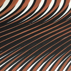 Muaré III | Acrílico sobre papel acuarela Arches, 76 x 56 cm. Miguel Ángel Lozano Bonora.