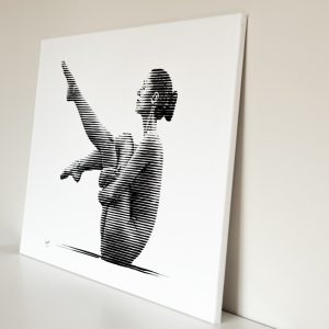 Ballet 02 | Acrílico sobre papel acuarela Arches, 70 x 50 cm. Miguel Ángel Lozano Bonora.