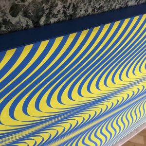 Marea 2023 | Acrílico sobre papel acuarela Arches, 97 x 67 cm. Miguel Ángel Lozano Bonora.