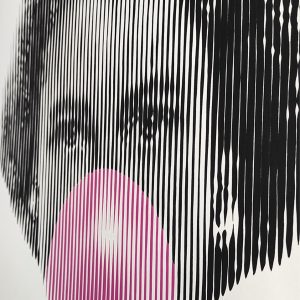 Bubble gum 14 | Acrílico sobre papel acuarela Arches, 40 x 30 cm. Miguel Ángel Lozano Bonora.