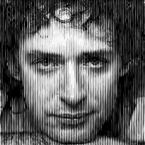 Gustavo Cerati | Acrílico sobre papel acuarela Arches, 76 x 56 cm. Miguel Ángel Lozano Bonora.