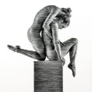La unión | Acrílico sobre papel acuarela Arches, 76 x 56 cm. Miguel Ángel Lozano Bonora.