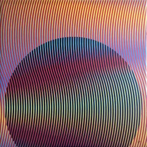 Ocaso | Acrílico sobre lienzo, 100 x 100 cm. Miguel Ángel Lozano Bonora.