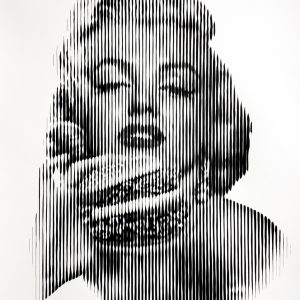 Pop burger 01 | Acrílico sobre papel acuarela Arches, 56 x 76 cm. Miguel Ángel Lozano Bonora.