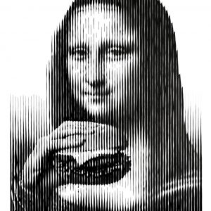 Pop burger 05 | Acrílico sobre papel acuarela Arches, 56 x 76 cm. Miguel Ángel Lozano Bonora.