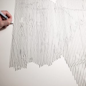 Marilyn | Acrílico sobre papel acuarela Arches, 100 x 70 cm. Miguel Ángel Lozano Bonora.