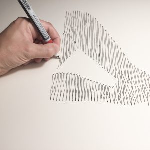Ingravidez 04 | Acrílico sobre papel acuarela Arches, 76 x 56 cm. Miguel Ángel Lozano Bonora.