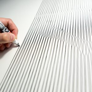 Bailarina | Acrílico sobre papel acuarela Arches, 76 x 56 cm. Miguel Ángel Lozano Bonora.