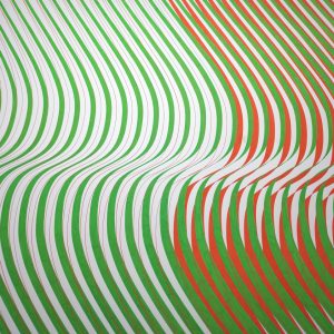 Distorsión cromática | Acrílico sobre papel acuarela Arches, 75 x 55 cm. Miguel Ángel Lozano Bonora.