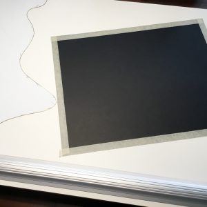Muaré II | Acrílico sobre papel acuarela Arches, 76 x 56 cm. Miguel Ángel Lozano Bonora.