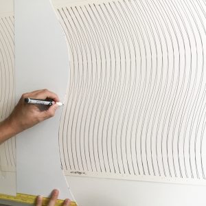 Sonar | Acrílico sobre papel acuarela Arches, 61 x 46 cm. Miguel Ángel Lozano Bonora.