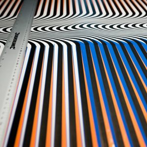 Surco | Acrílico sobre papel estucado, 150 x 100 cm. Miguel Ángel Lozano Bonora.