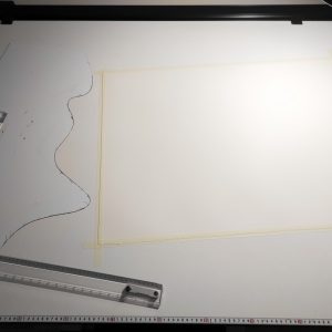 Torrente II | Acrílico sobre papel acuarela Arches, 76 x 56 cm. Miguel Ángel Lozano Bonora.