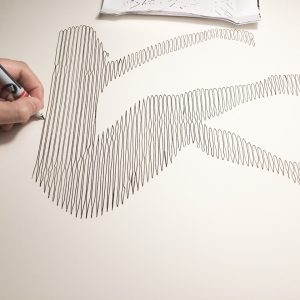 Danza 02 | Acrílico sobre papel acuarela Arches, 76 x 56 cm. Miguel Ángel Lozano Bonora.