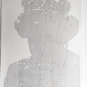 Burger Queen | Acrílico sobre papel acuarela Arches, 56 x 76 cm. Miguel Ángel Lozano Bonora.