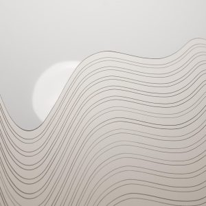 Fluido | Acrílico sobre papel acuarela Arches, 56 x 76 cm. Miguel Ángel Lozano Bonora.