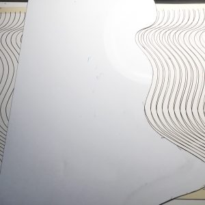 Eco | Acrílico sobre papel acuarela Arches, 61 x 46 cm. Miguel Ángel Lozano Bonora.